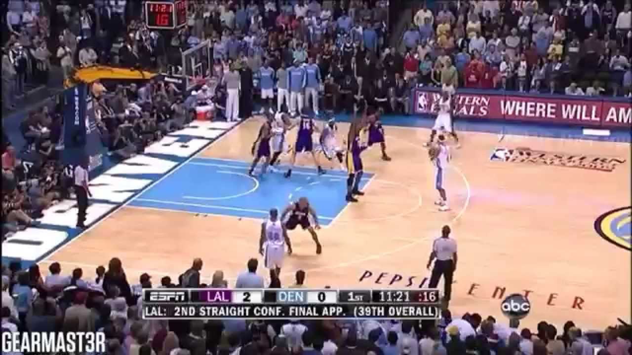 Carmelo Anthony and Chauncey Billups Full Highlights vs Lakers (2009 WCF GM3) (2009.05.23)