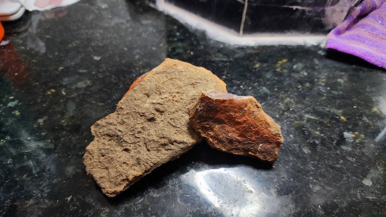 LAPIDEI ESSA PEDRA FEIA E VEJA COMO FICOU LINDA CHEIA DE CORES !!!