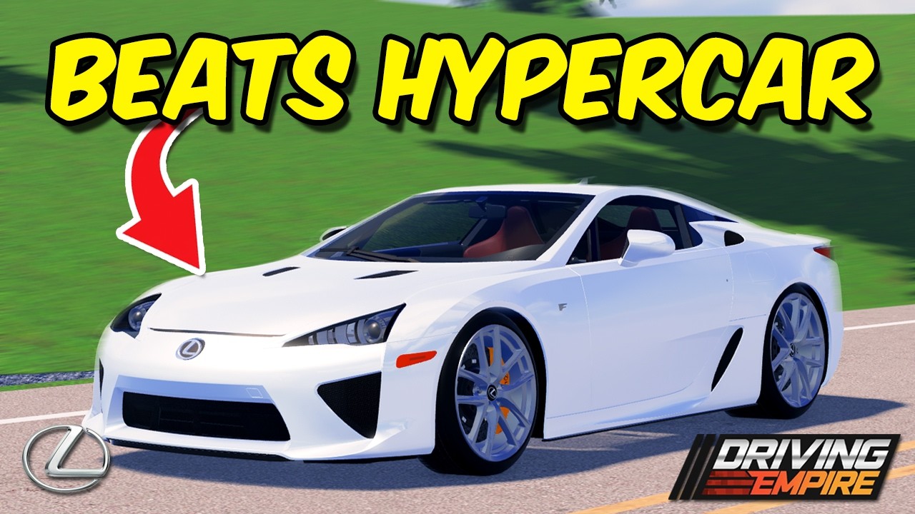 Новый Lexus LFA быстрее гиперкаров | Driving Empire