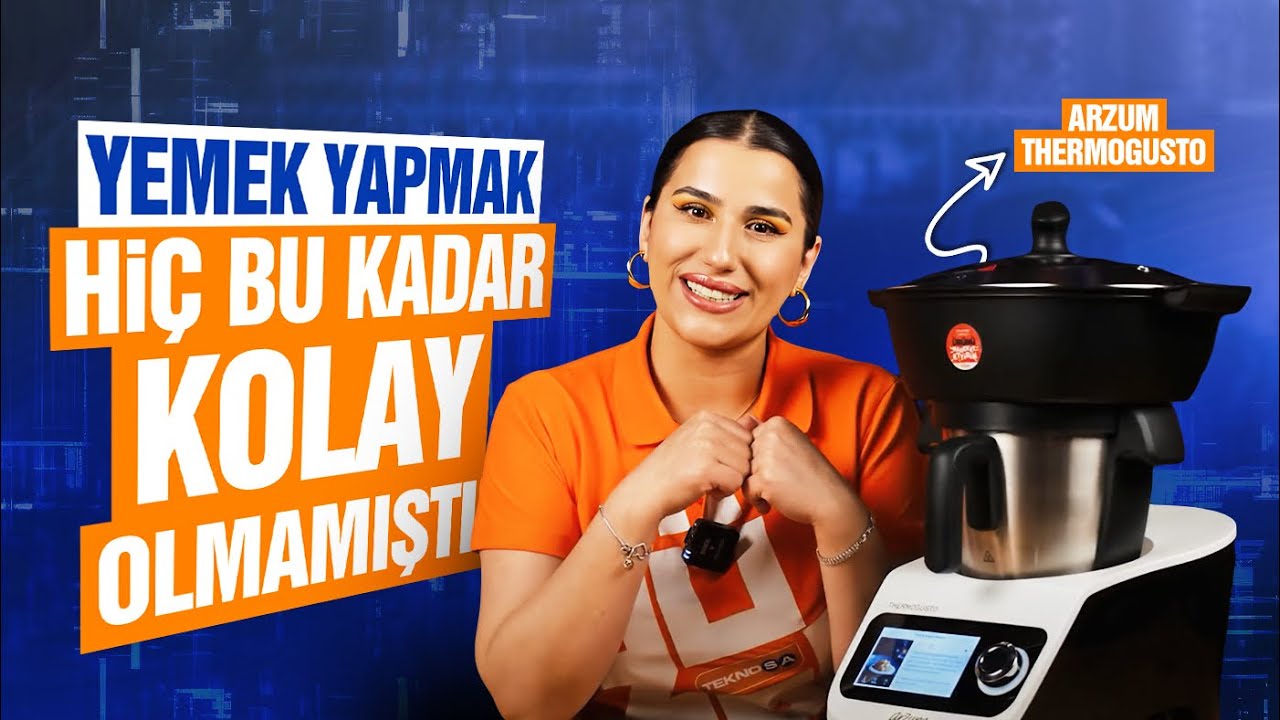 Aynı Anda 3 Yemek Yapılır mı? Arzum Thermogusto Akıllı Mutfak Robotu İncelemesi!