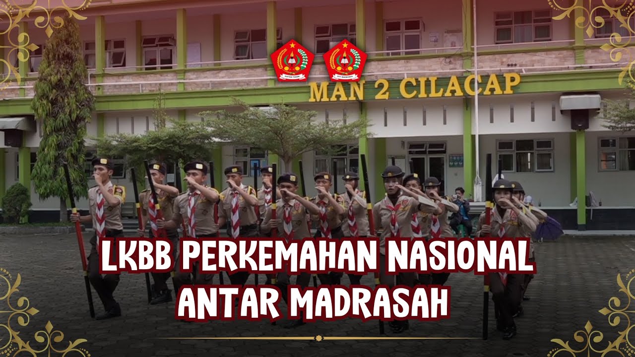 LOMBA KREASI BARIS BERBARIS [LKBB] MAN 2 CILACAP DI LOMBA PERKEMAHAN MADRASAH NASIONAL 2024