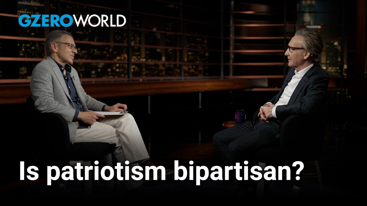 Bill Maher thinks Democrats need to take back patriotism | GZERO World