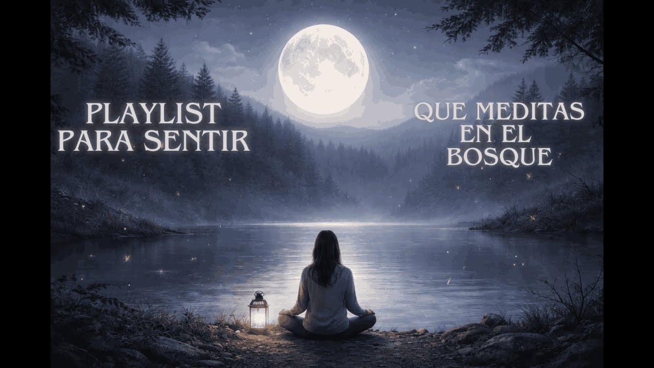 Playlist para sentir que meditas en el bosque mientras llueve | música relajante