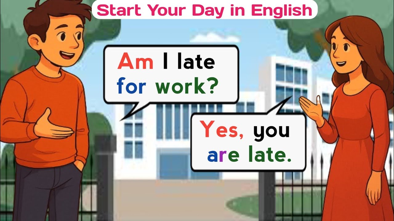 English Speaking Practice at Home | Real-Life Morning Conversations.