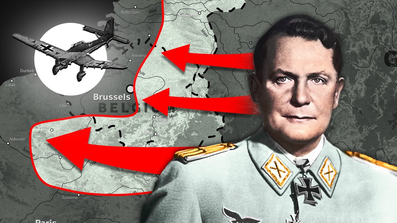 How The Luftwaffe DOMINATED France
