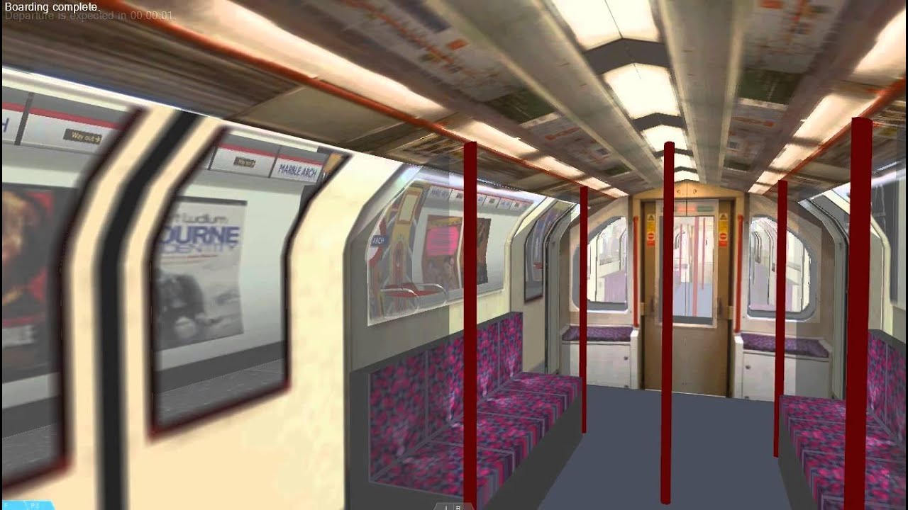 OpenBVE: Central Line - Ealing Broadway to Liverpool Street