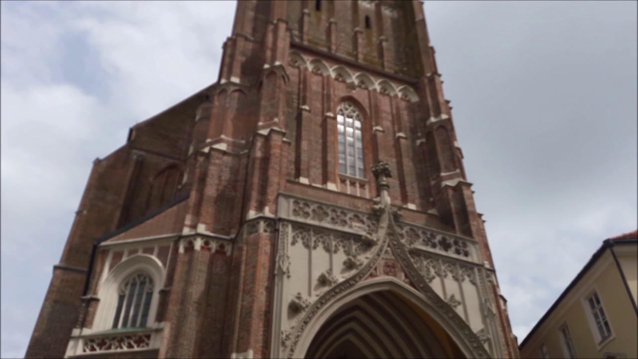 Landshut - Stiftsbasilika St. Martin - Hochfesteinläuten mit Glocken 9 8 7 6 5 4 1 zu Christi Hmft.