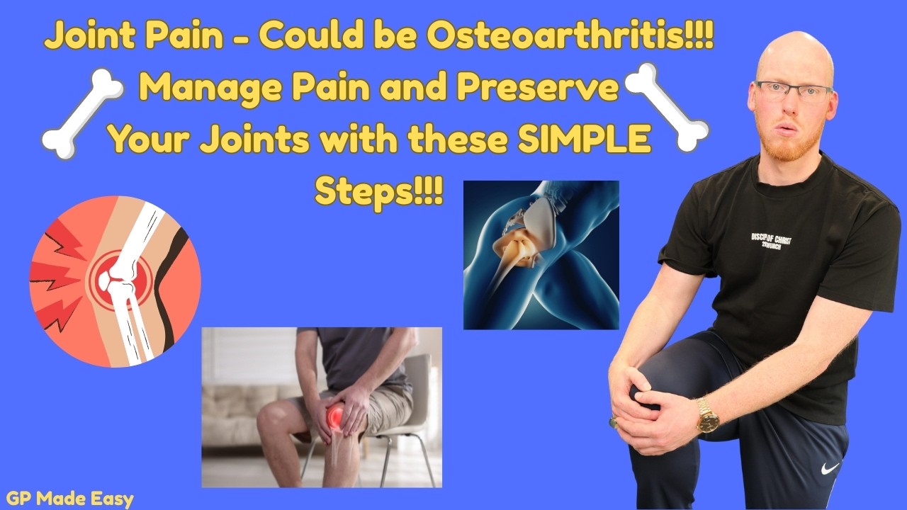 How to Manage Osteoarthritis: Simple Strategies for Daily Relief!!!