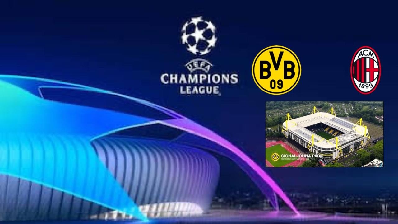 BORUSSIA DORTMUND VS MILAN OCTAVOS DE FINAL UEFA