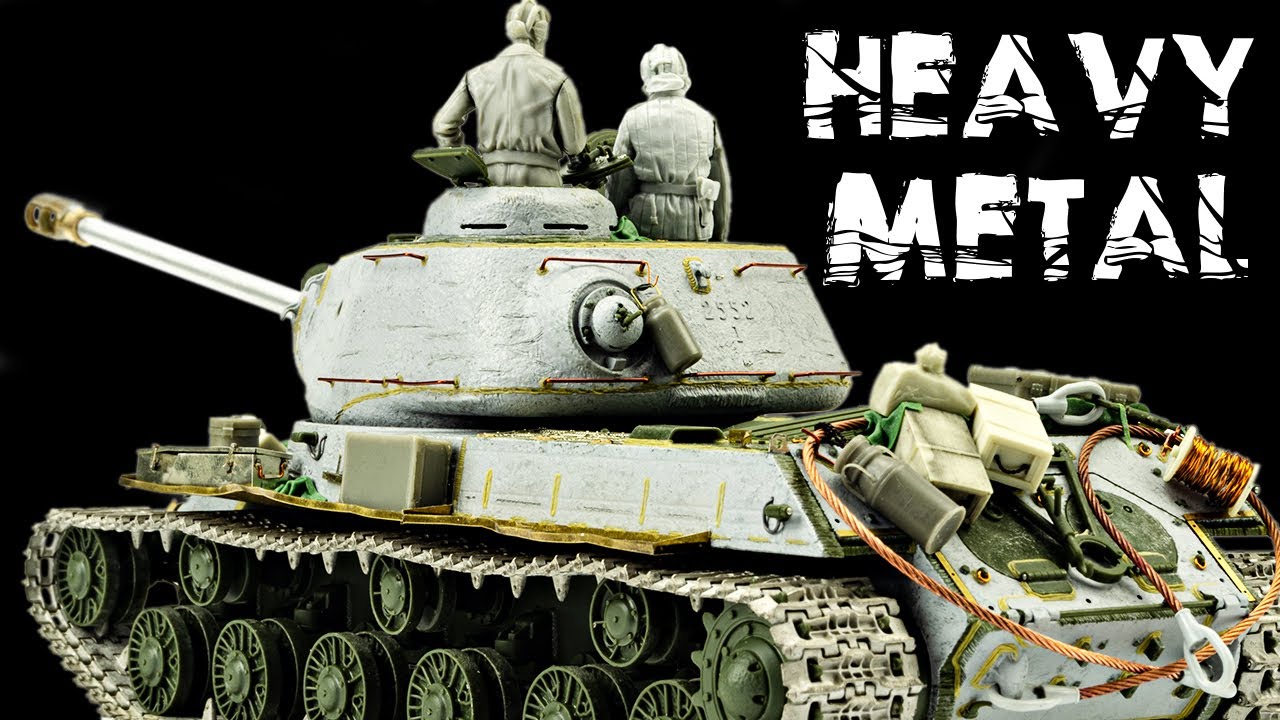 JS-2 Build With EXTREME Cast Steel Textures! (Tamiya 1/35)