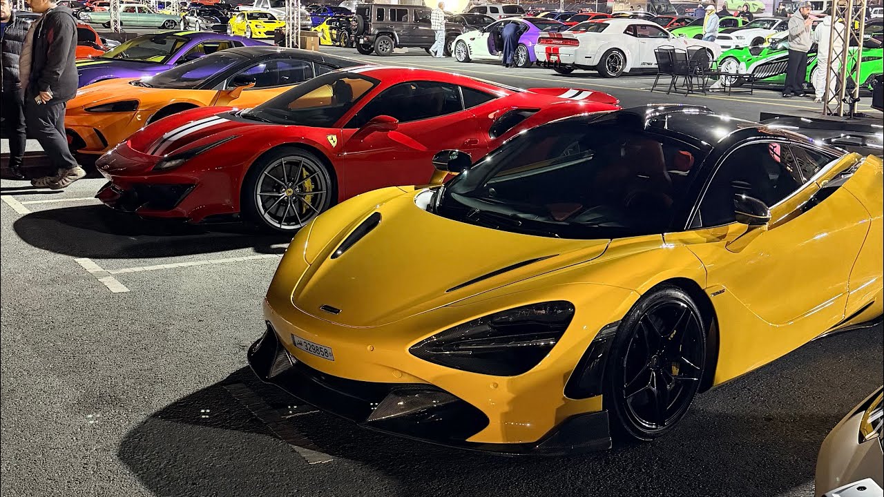 SUPERCARS of QATAR! | FERRARIS, LAMBOS & MORE!