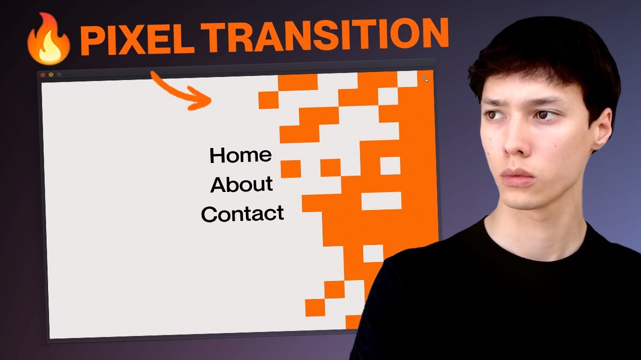Как создать эффект перехода пикселей с помощью Next.js и Framer Motion
