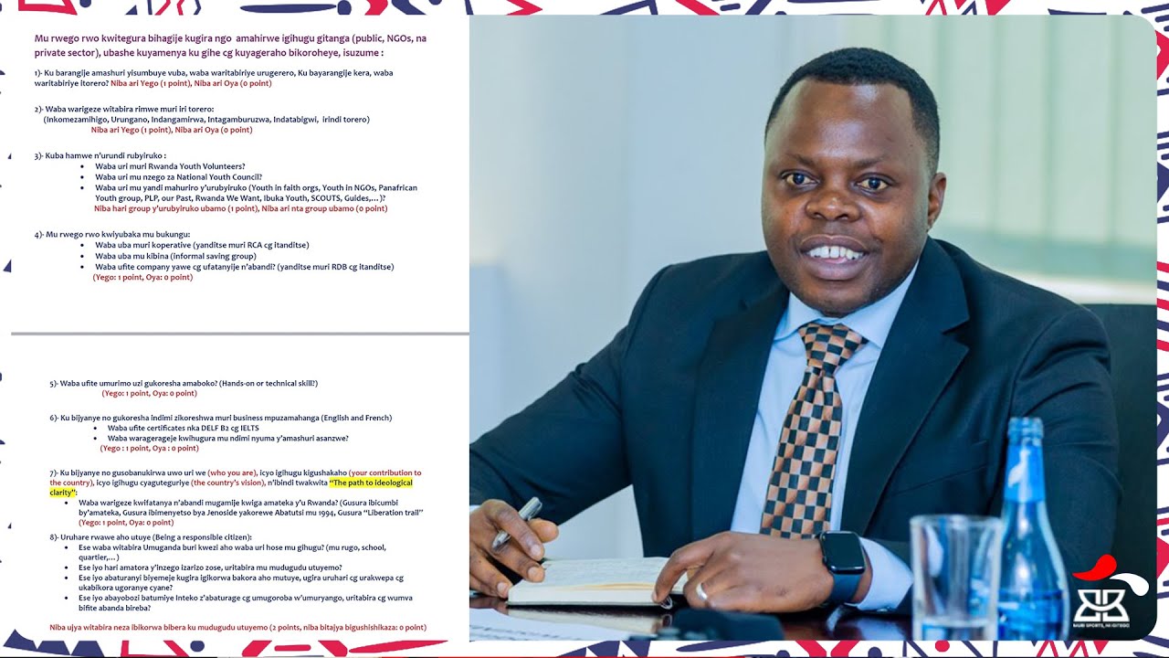 MIN. UTUMATWISHIMA YERETSE URUBYIRUKO ANDI MAHIRWE RUFITE