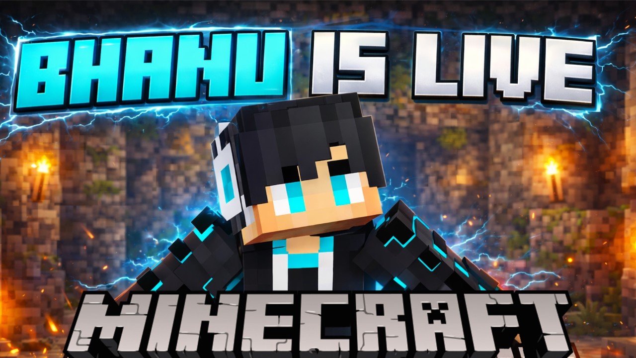 🔴Minecraft Live Stream In telugu | Let,sPlay | BhanuGamerzz #minecraft #roadto1k