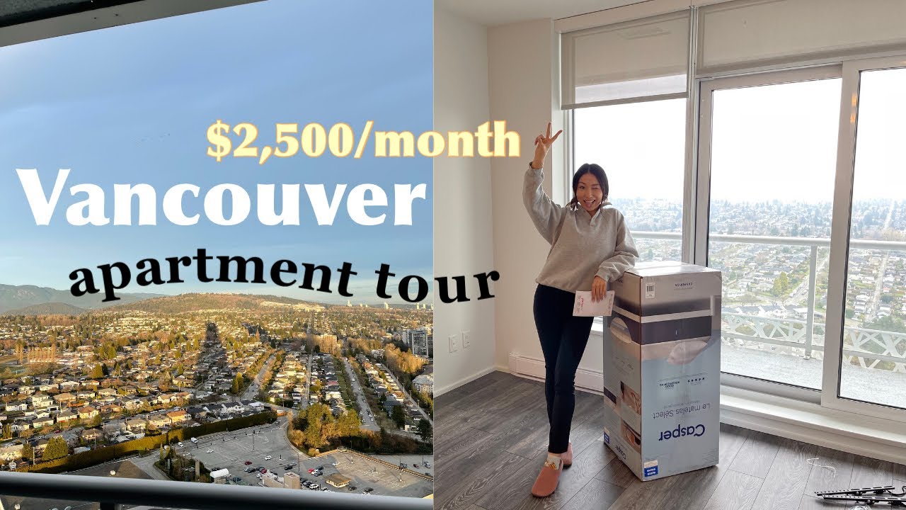 $2,500 in Vancouver BC | Apartment Tour (Our New Home!)