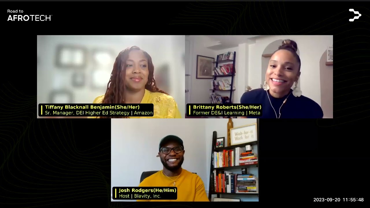 Road to AFROTECH Virtual Event Series | Part 2: Nurturing Potential & Cultivating Culture
