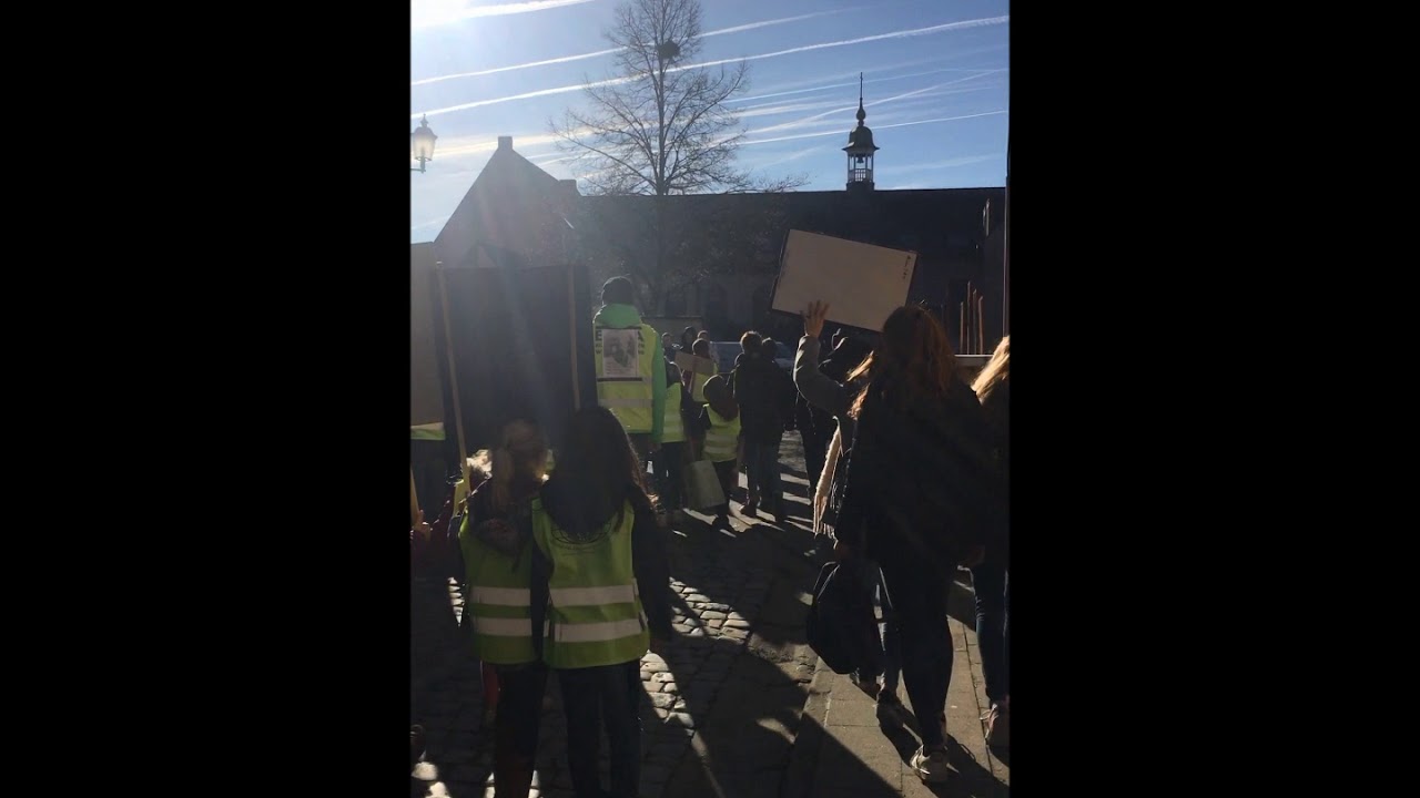 KSD op de klimaatmars in Diest.