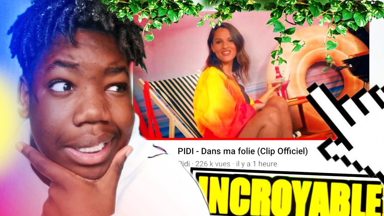PIDI DANS MA FOLIE R&Eacute;ACTION ( nul ?) (il y a michou et valouzz )