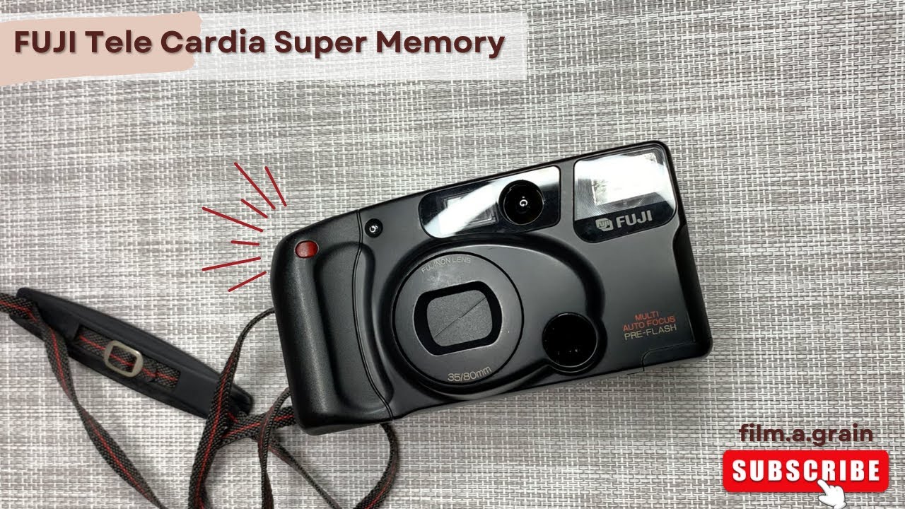 เทสกล้องฟิล์ม FUJI Tele Cardia Super Memory