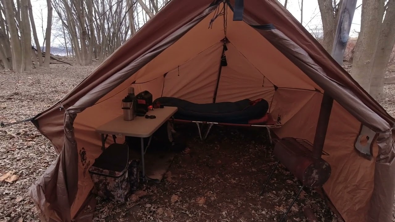 hot tent overnighter onetigris  tegimen                               (Not what I expected!)