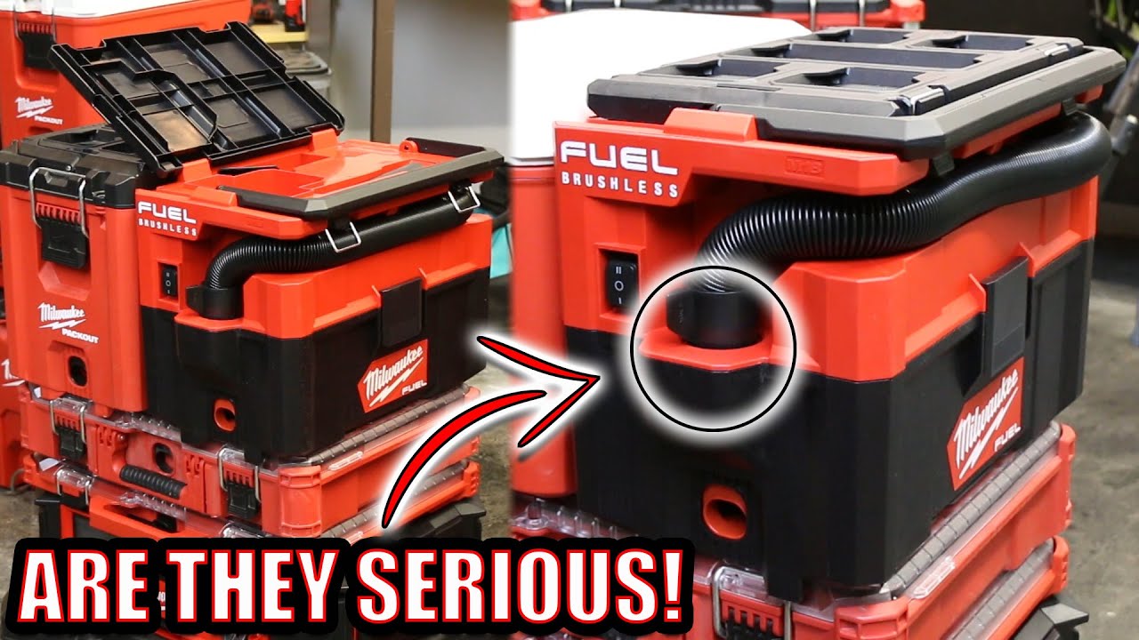 Milwaukee M18 FUEL PACKOUT Влажный/сухой пылесос ОНИ ШУТЯТ!?