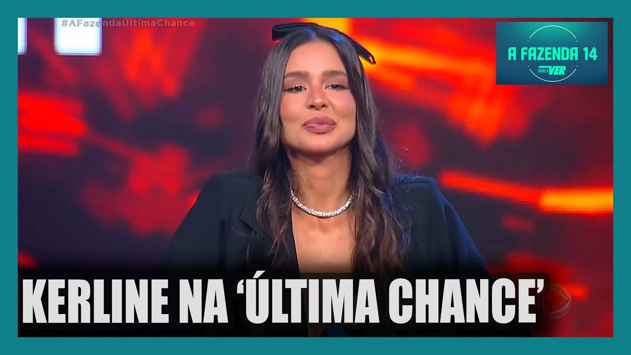 A Fazenda: Kerline participa da '&Uacute;ltima Chance' no Hora do Faro