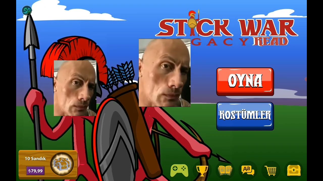 Stick War Legacy Mode (komik iki saat uğraştım)