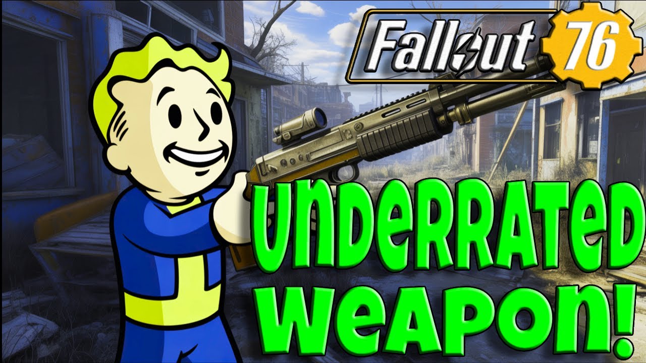 The Combat Shotgun Is Secretly Awesome in Fallout 76!
