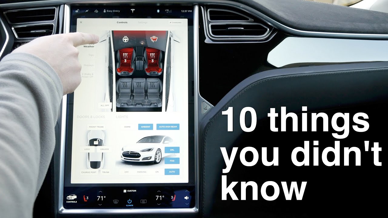 10 фактов о Model S (и X), которые вы не знали