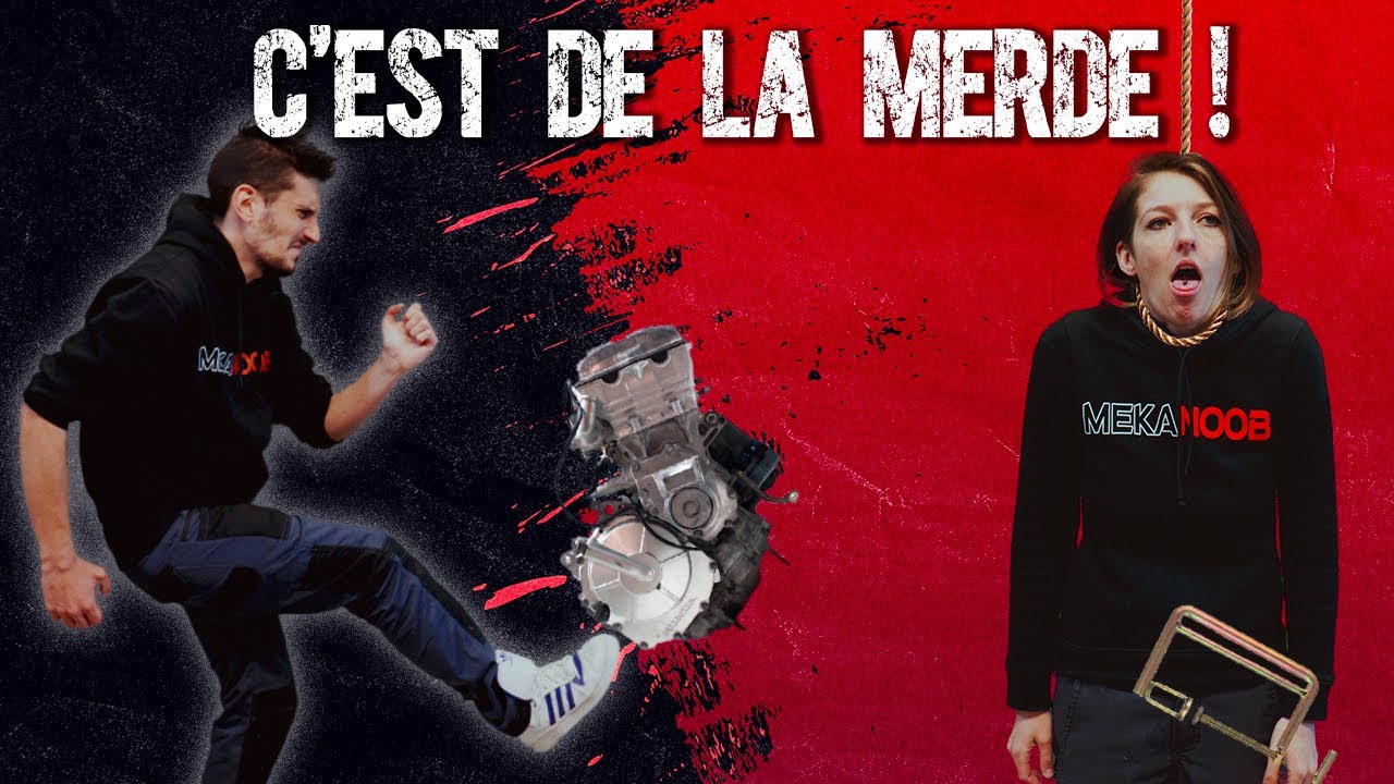 Ce lève soupapes de M**** a tout explosé !! (Démontage haut moteur Honda CBR)