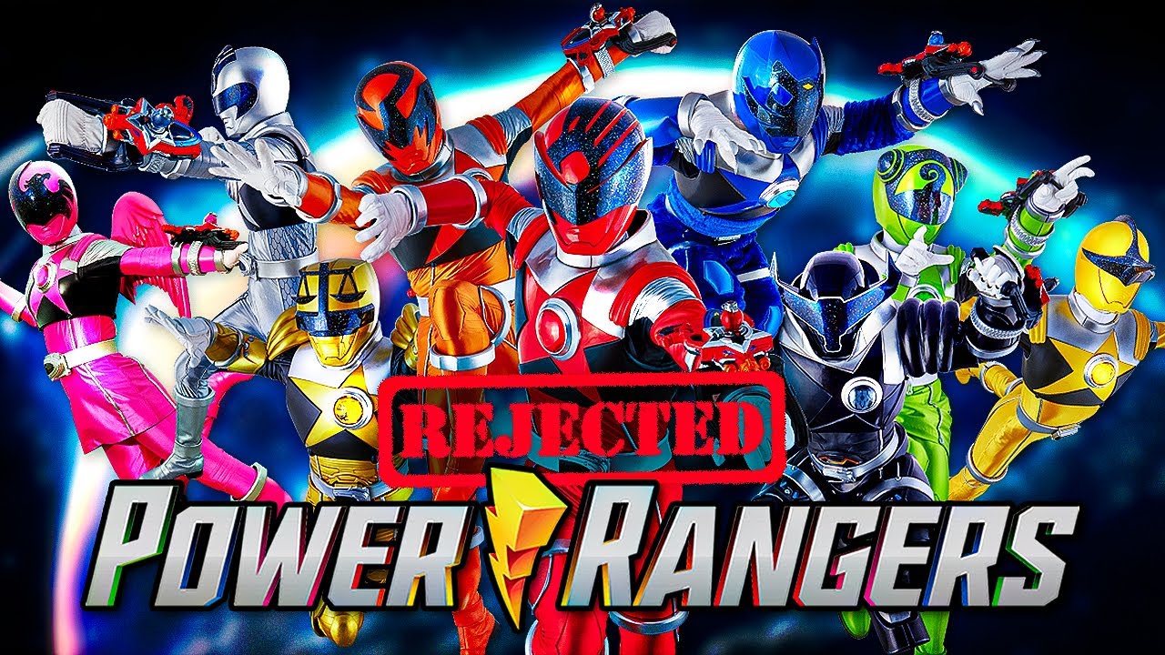 the rejected space team of Power Rangers