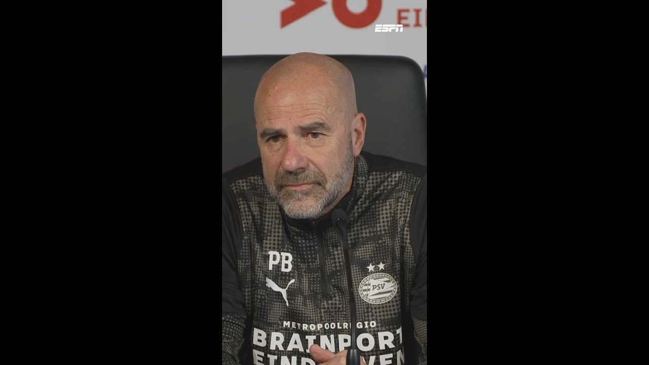Peter Bosz let op zijn woorden, maar juicht zondag voor Ajax 👏
