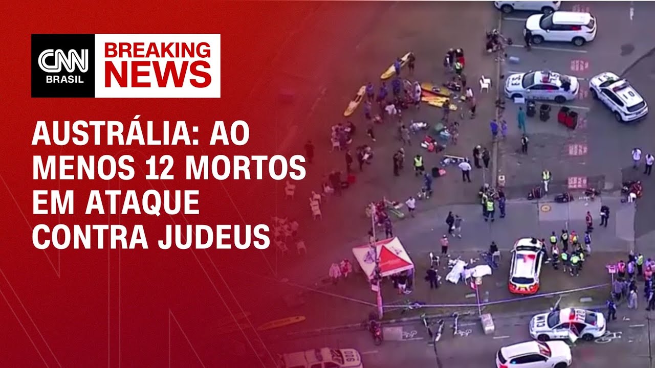 Ataque terrorista contra judeus em praia da Austr&aacute;lia deixa 12 mortos | AGORA CNN