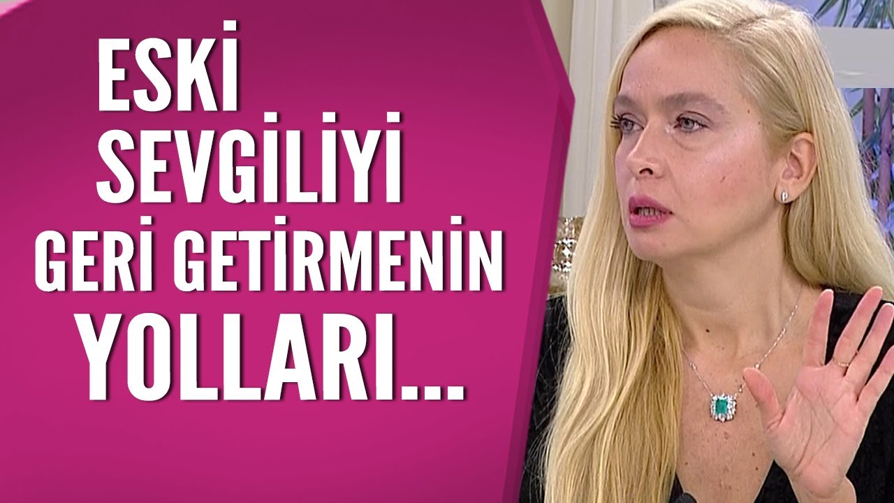 Eski sevgilinin geri dönmesi için ne yapılmalı?