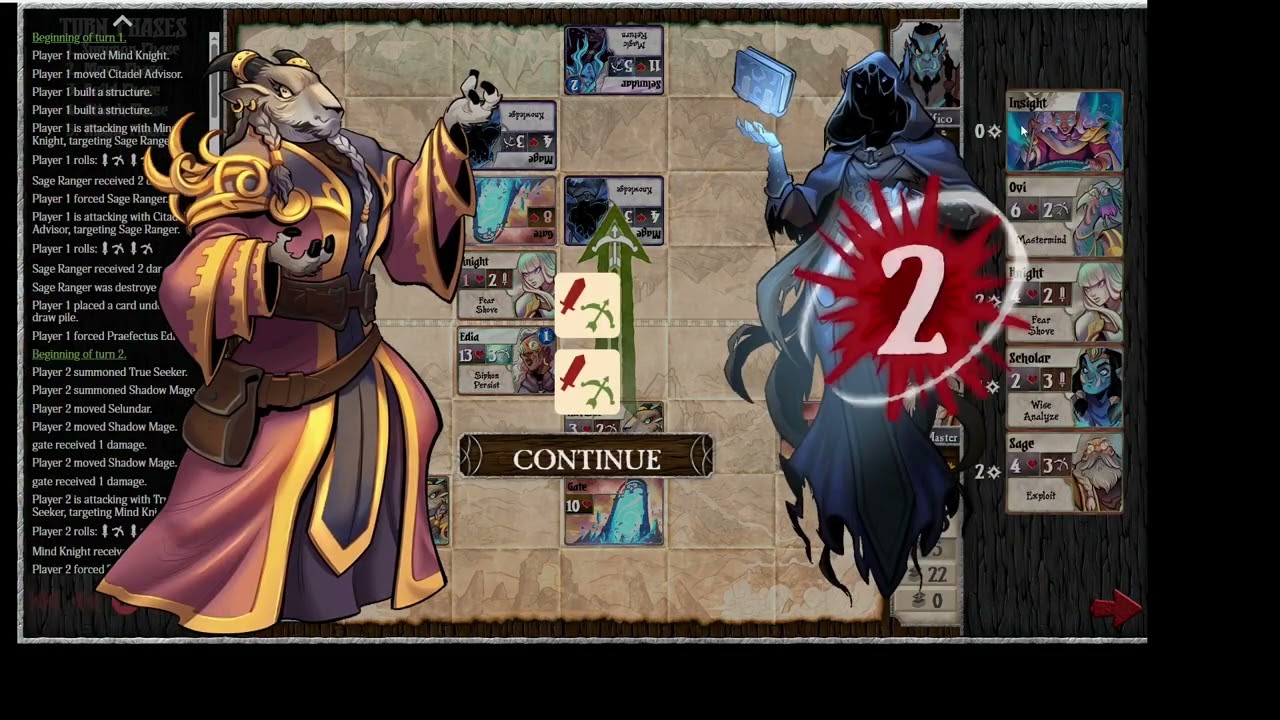 Summoner Wars FactionMasters Season 7 Game 12 Magnifico (SH) vs GuildMasters (EC)