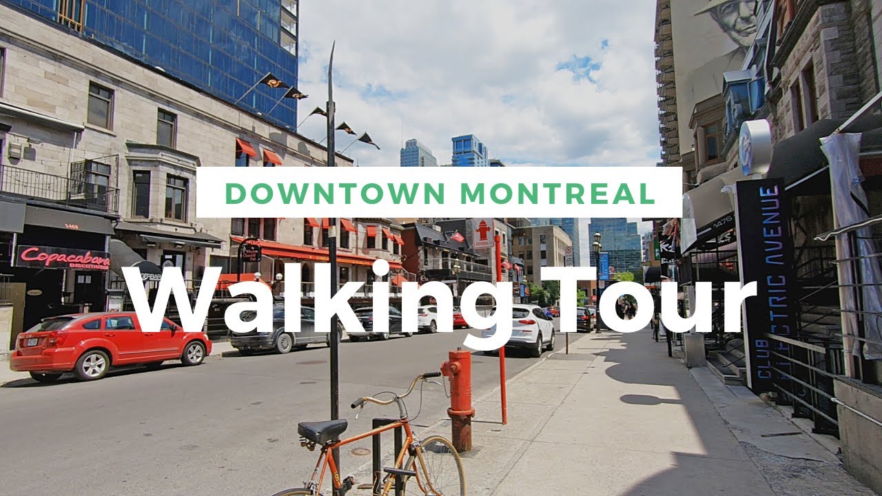 Downtown Montreal Walking Tour - Atwater Avenue, Maisonneuve and Crescent Street #exploringmontreal