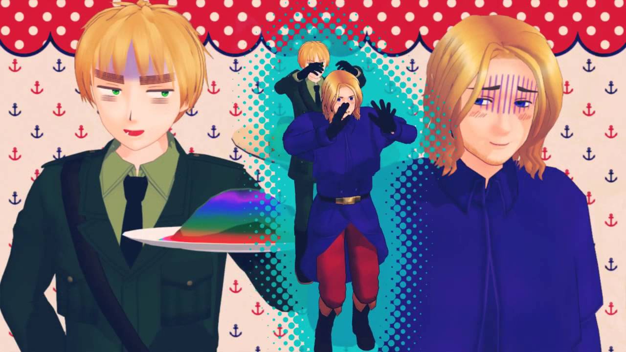 【APヘタリアMMD】Heaven and Hell 「ＦＲＵＫ」