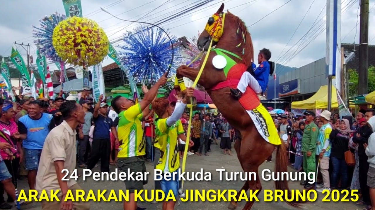 Momen Special Finis Yang Meriah Arak arakan 24 Kuda Jingkrak || Hujan Tetap Atraksi