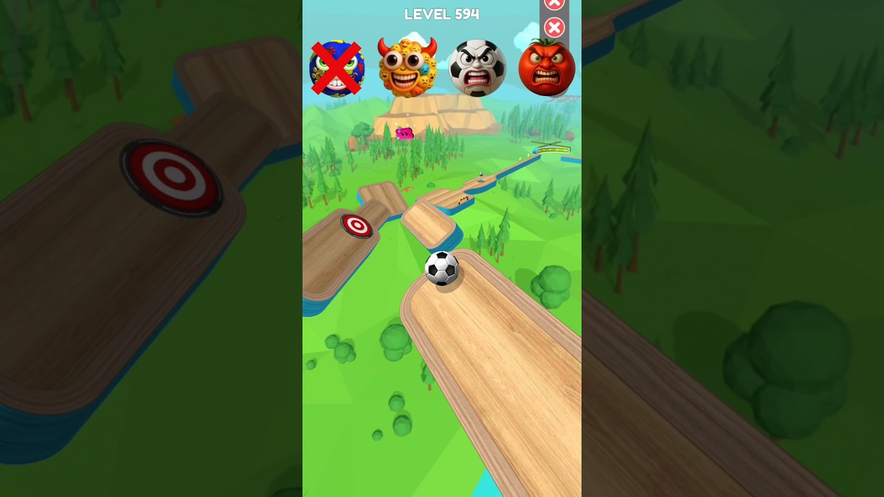 Going Balls Powerful Ball Competition Challenge? Leve:594 #Gaming #GoingBalls #Shorts #Challenging