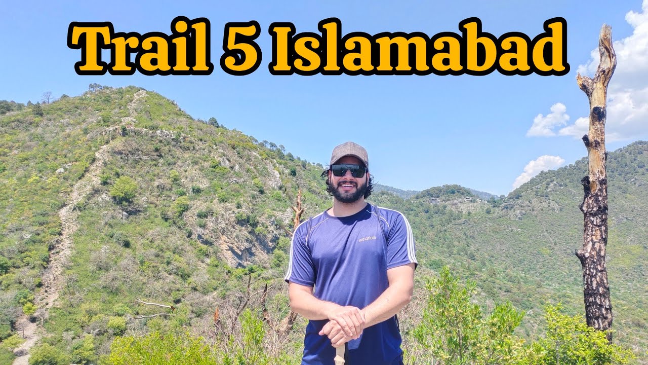 Trail 5 Hiking Vlog | Margalla Hills Islamabad | HD 4K.