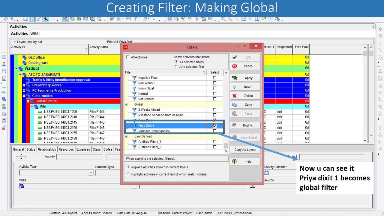 Full Online Tutorial of Primavera on Live project. Step by Step Learning of Primavera .