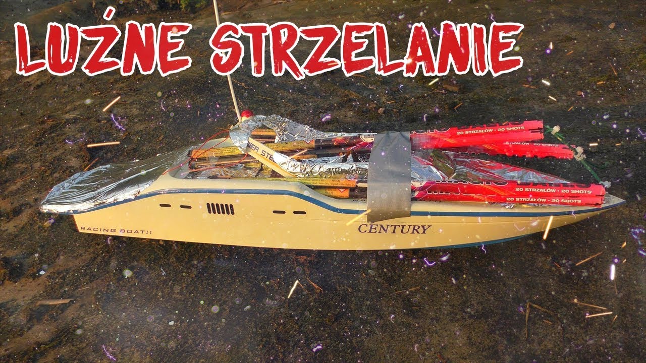 Luźne strzelanie z  Ekipą!  Wystrzałowa Łódka / Proca i Petardy....