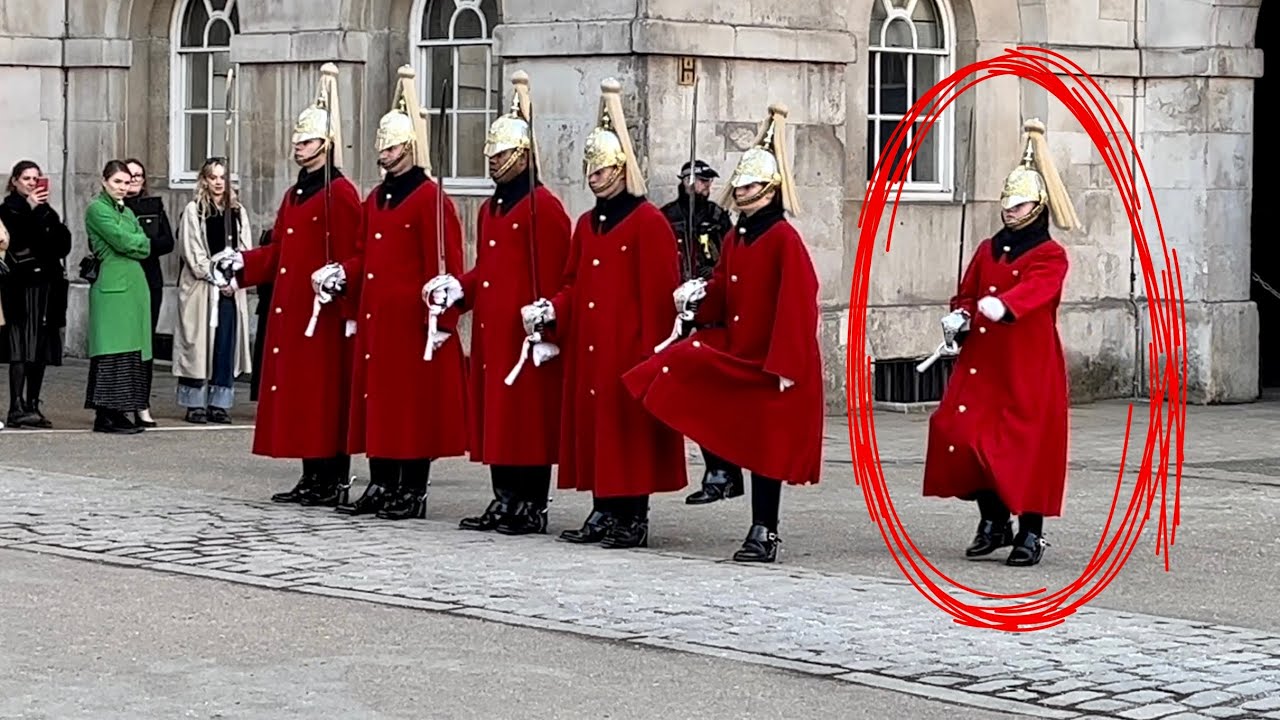 He SHOUTS at Female Guard 3 Times!