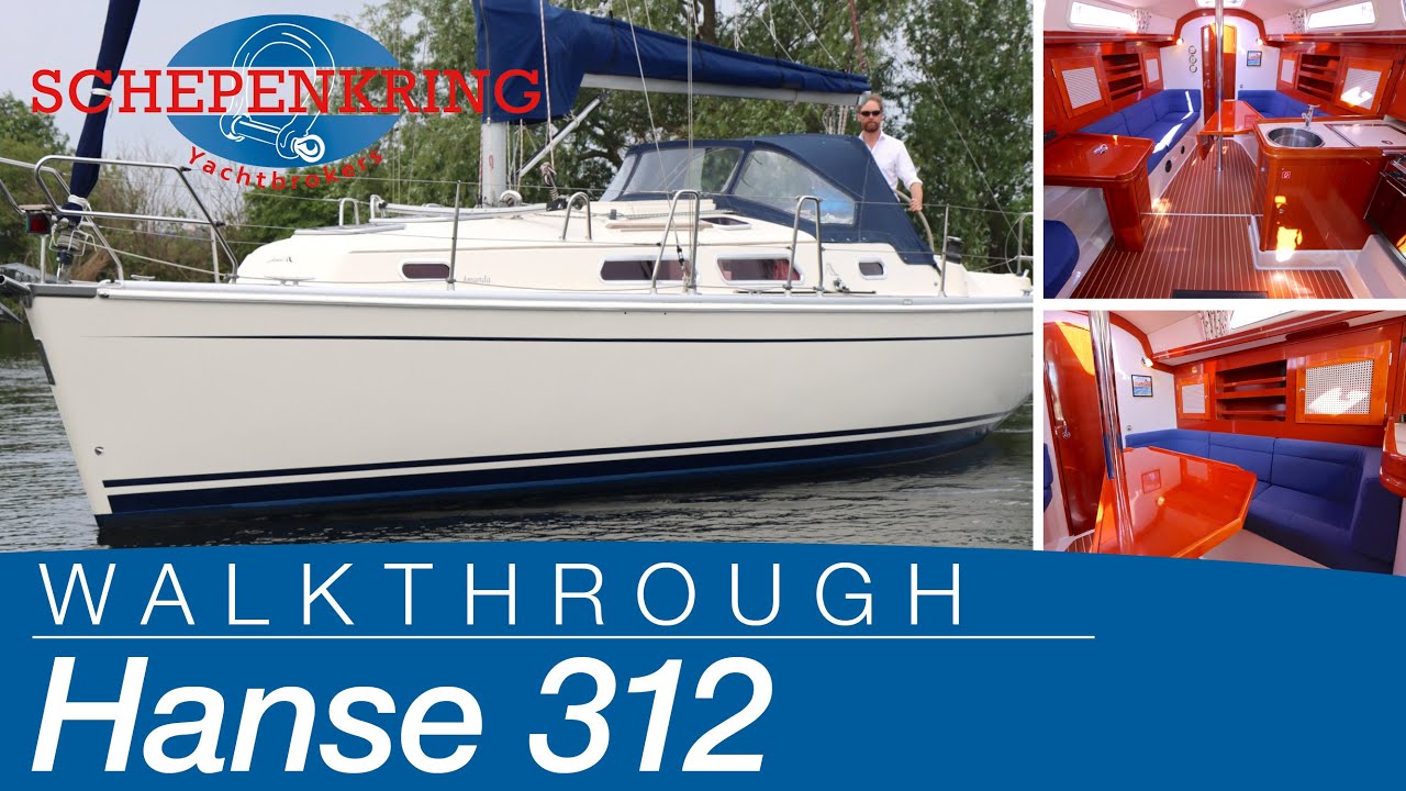 Hanse 312 for sale | Yacht Walkthrough | @ Schepenkring Lelystad | 4K