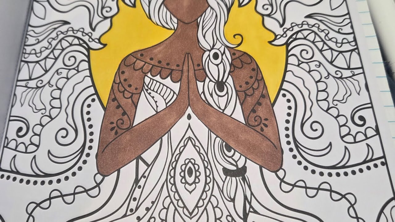 Coloring the stress away‼️‼️#Coloring #stressrelief #letstalk what's some of your stress relievers? 