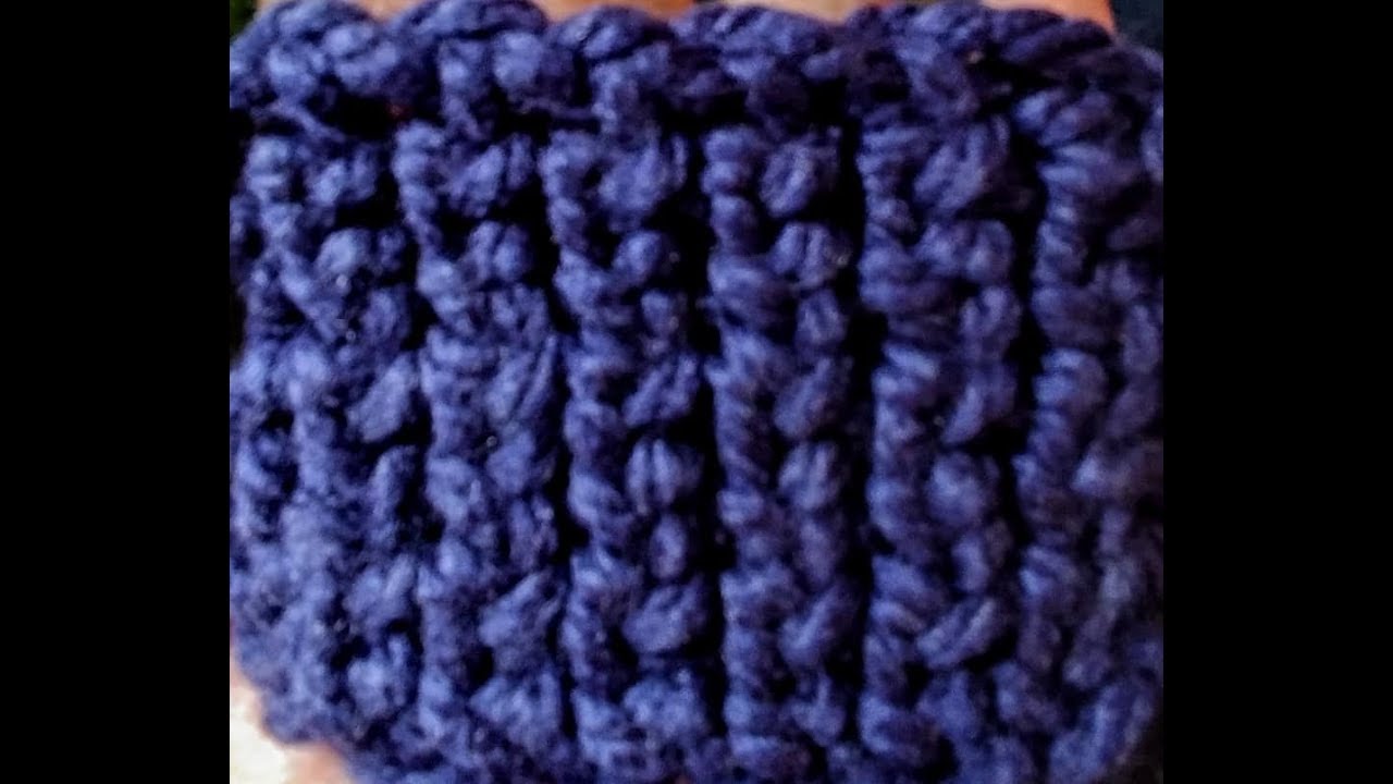 Twisted Owl Stitch Loom Knit Easy for beginners, good for hats, cowls, blankets and scarves.