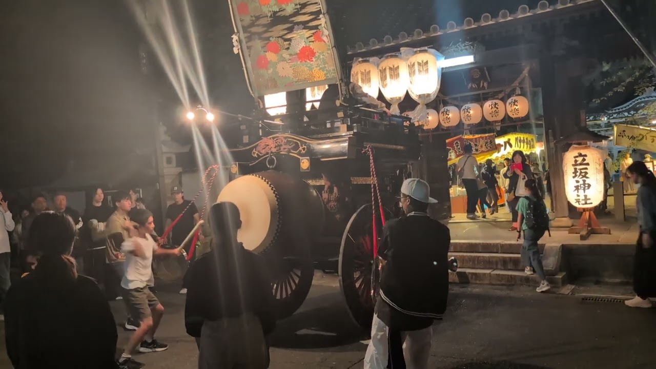 立坂神社例大祭(東矢田町)試楽②令和七年