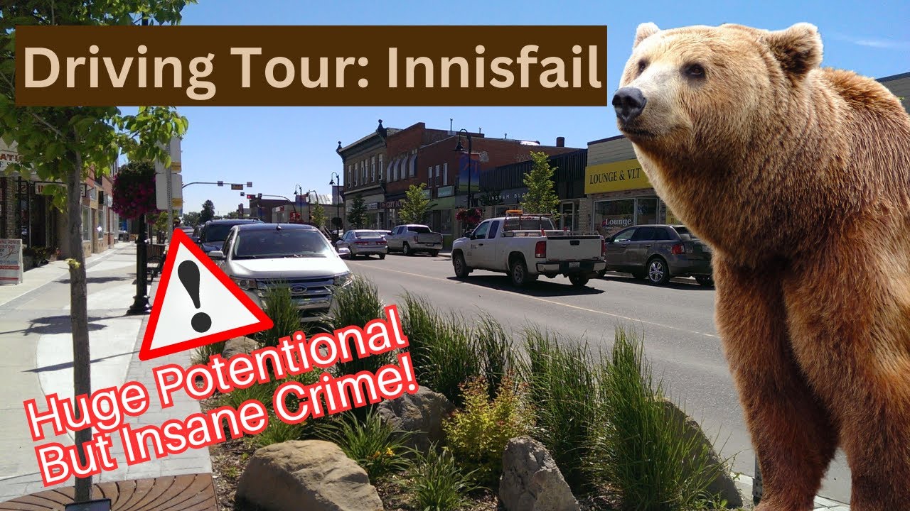 Driving Tour: Innisfail, With Short Walk & Antique Store. Explore A Rural Alberta Town