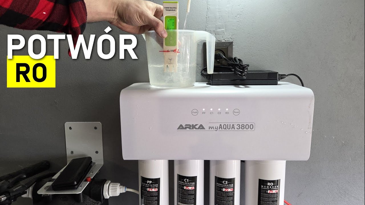 ARKA myAqua 3800 - Potężny filtr RO