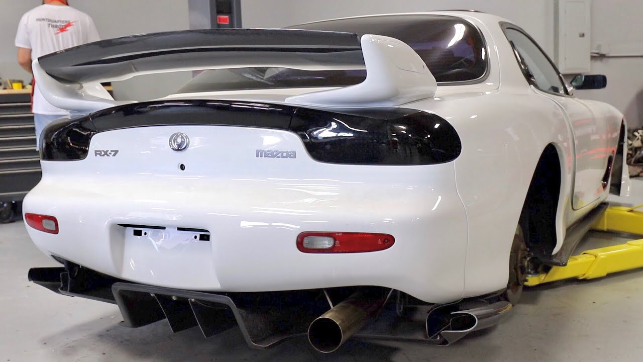FD RX-7 CARBON FIBER SPOLIER!!